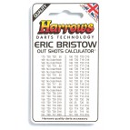Harrows Eric Bristow Out Shot Card - Accessory