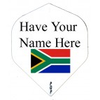 10 sets Std White N T1 SOUTH AFRICA Flag - Flight