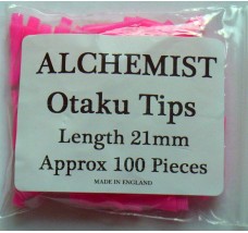 Alchemist OTAKU 21mm 2BA Soft Tips Pink 100 Piece Pack