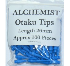 Alchemist OTAKU 26mm 2BA Soft Tips Blue 100 Spare Tips