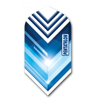 Pentathlon Vizion Dart Flights - PENT-1040 - Slim - Triple-V - Blue