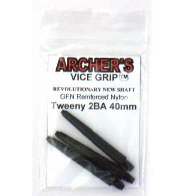 ARCHER'S Vice Grip Nylon Tweeny Black 40mm