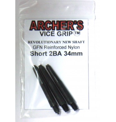ARCHER'S Vice Grip Nylon Short Black 34mm