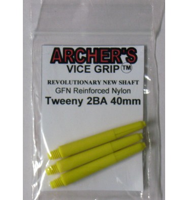 ARCHER'S Vice Grip Nylon Tweeny Yellow 40mm