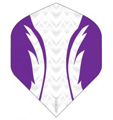 Loose 100 Sets- Archers X Pro White Purple