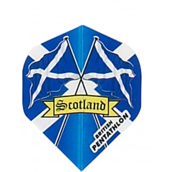 Pentathlon Dart Flights - 100 Micron - Standard - Scotland