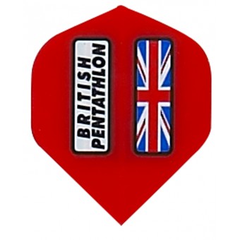 Pentathlon Dart Flights - 100 Micron - Standard - BP Red