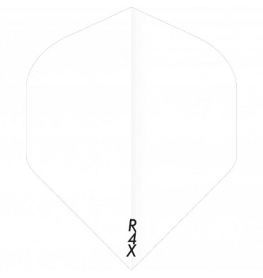 Ruthless R4X Dart Flights - Solid - 1601 - Standard - White