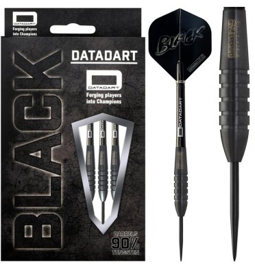 Datadart Black Darts - 90% Steel Tip Tungsten - 21g