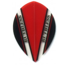 Ruthless V100 Pro RVP Dart Flights - V 200-01 - Pear - Red