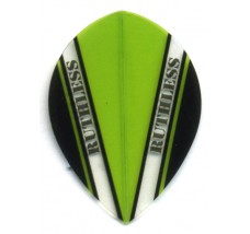 Ruthless V100 Pro RVP Dart Flights - V 200-05 - Pear - Green