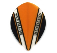 Ruthless V100 Pro RVP Dart Flights - V 200-09 - Pear - Orange