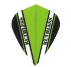 Ruthless V100 Pro RVP Dart Flights - V 300-05 - Kite - Green
