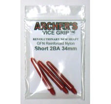 ARCHER'S Vice Grip Nylon Short Red 34mm
