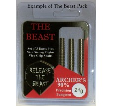 Archers 90% The Beast 21  23gms Fine Ringed Taper