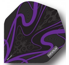 Pentathlon TDP Lux Dart Flights - Black Series - Standard - Purple