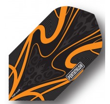 Pentathlon TDP Lux Dart Flights - Black Series - Slim - Orange
