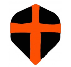 Black Cross Std Orange