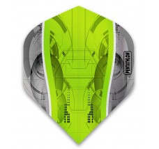 Pentathlon Silver Edge Dart Flights - PNT0189 - Standard - Green
