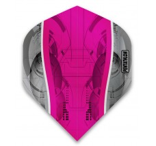 Pentathlon Silver Edge Dart Flights - PNT0193 - Standard - Pink