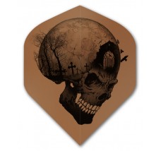 Alchemy Dart Flights - ACH0013 - Standard - Copper - Headstone Skull