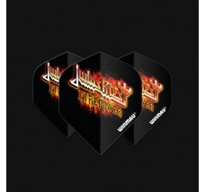 Winmau Rock Legends Judas Priest Flaming Logo