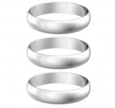 Harrows Supergrip Spare Rings - for Supergrip Stems - Pack of 3 - Silver