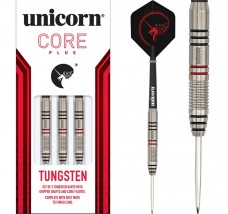 Unicorn Core Plus Tungsten Darts - Steel Tip - Front Grip - 23g