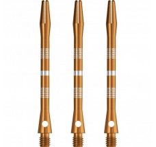 Aluminium Shafts - Regrooved - Gold - Long