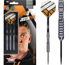 *Bulls Justin Pipe Darts - Steel Tip - The Force - Edition 1 - Blue - 26g