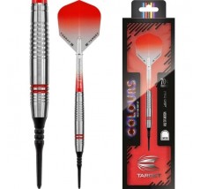 *Target Colours II Darts - Soft Tip - Red - 18g-D7811