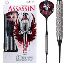 *Harrows Assassin Darts - Soft Tip Tungsten - Knurled - K4 - 18g-D9246