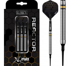 *XQMax Reactor Darts - Soft Tip - M1 - Black with Yellow - 18g-D9078