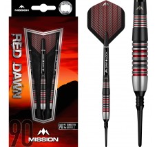 *Mission Red Dawn Darts - Soft Tip - M2 - Front Loaded - 22g-D9046