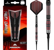 *Mission Red Dawn Darts - Soft Tip - M4 - Front Taper - 19g-D9049
