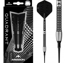 *Mission Quadrant Darts - Soft Tip - M3 - Quad Grip - 19g-D9280