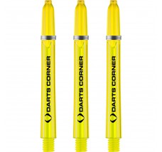 Darts Corner Polycarbonate Shafts - Dart Stems - Yellow - Medium-S1100