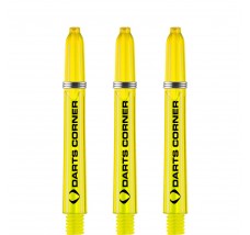 Darts Corner Polycarbonate Shafts - Dart Stems - Yellow - Tweenie-S1101