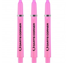 Darts Corner Polycarbonate Shafts - Dart Stems - Pink - Medium-S1112