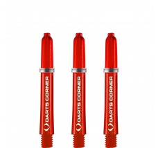 Darts Corner Polycarbonate Shafts - Dart Stems - Red - Short-S1117