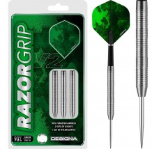 Designa Razor Grip V2 Darts - Steel Tip - M5 - Dual Micro - 22g-D5270