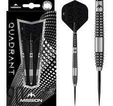 *Mission Quadrant Darts - Steel Tip - M2 - Quad Grip - 26g-D1516