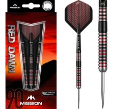 *Mission Red Dawn Darts - Steel Tip - M1 - Straight Ring - 26g-D1525
