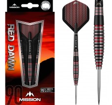 *Mission Red Dawn Darts - Steel Tip - M3 - Curved - 21g-D1536