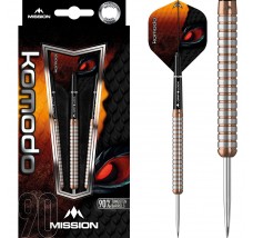Mission Komodo GX Darts - Steel Tip - Micro - M1 - Rose Gold - 26g-D1543