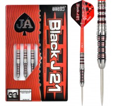 One80 Black J21 Darts - Steel Tip - Model 02 - 23g-D2830