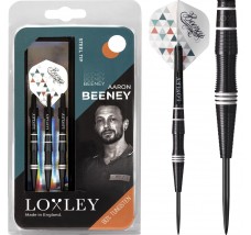 *Loxley Aaron Beeney Darts - Steel Tip - Micro Grip - Black - 22g-D5839