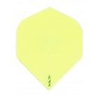 Ruthless R4X Dart Flights - Solid - 1604 - Standard - Fluro Yellow