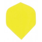Ruthless Poly Plain Dart Flights - Solid - PP006 - Standard - Yellow