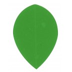 Ruthless Poly Plain Dart Flights - Solid - PP015 - Pear - Green